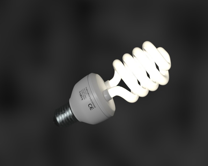 energy saving bulb with Cycles preview image 1